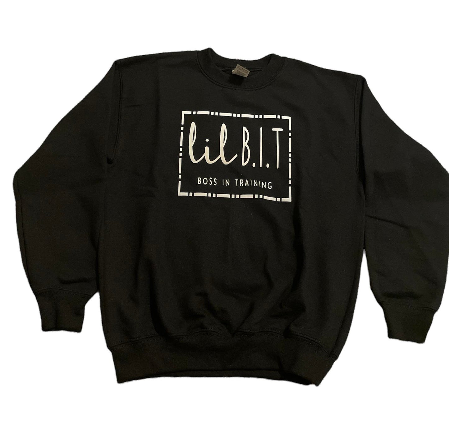 Oversized Black Sweatshirt | Lil B.I.T Sweatshirt | Lil B.I.T